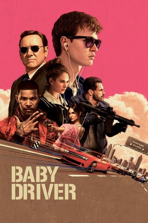 Baby Driver (2017) Poster