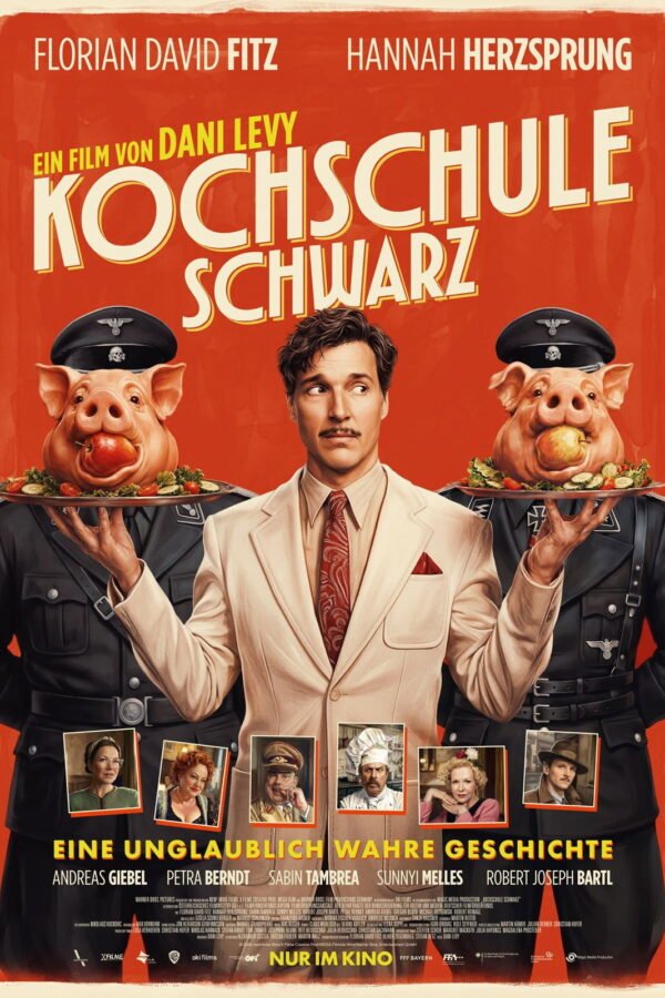 Kochschule Schwarz Poster
